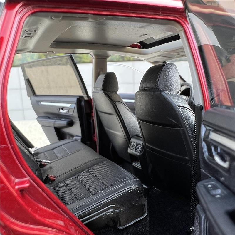 TLJX4 1:18 2024 HONDA CR-V CRV SUV Alloy Car Model Diecast Metal Toy Vehicle Car Model Simulation Collection Childrens Gift Decoration