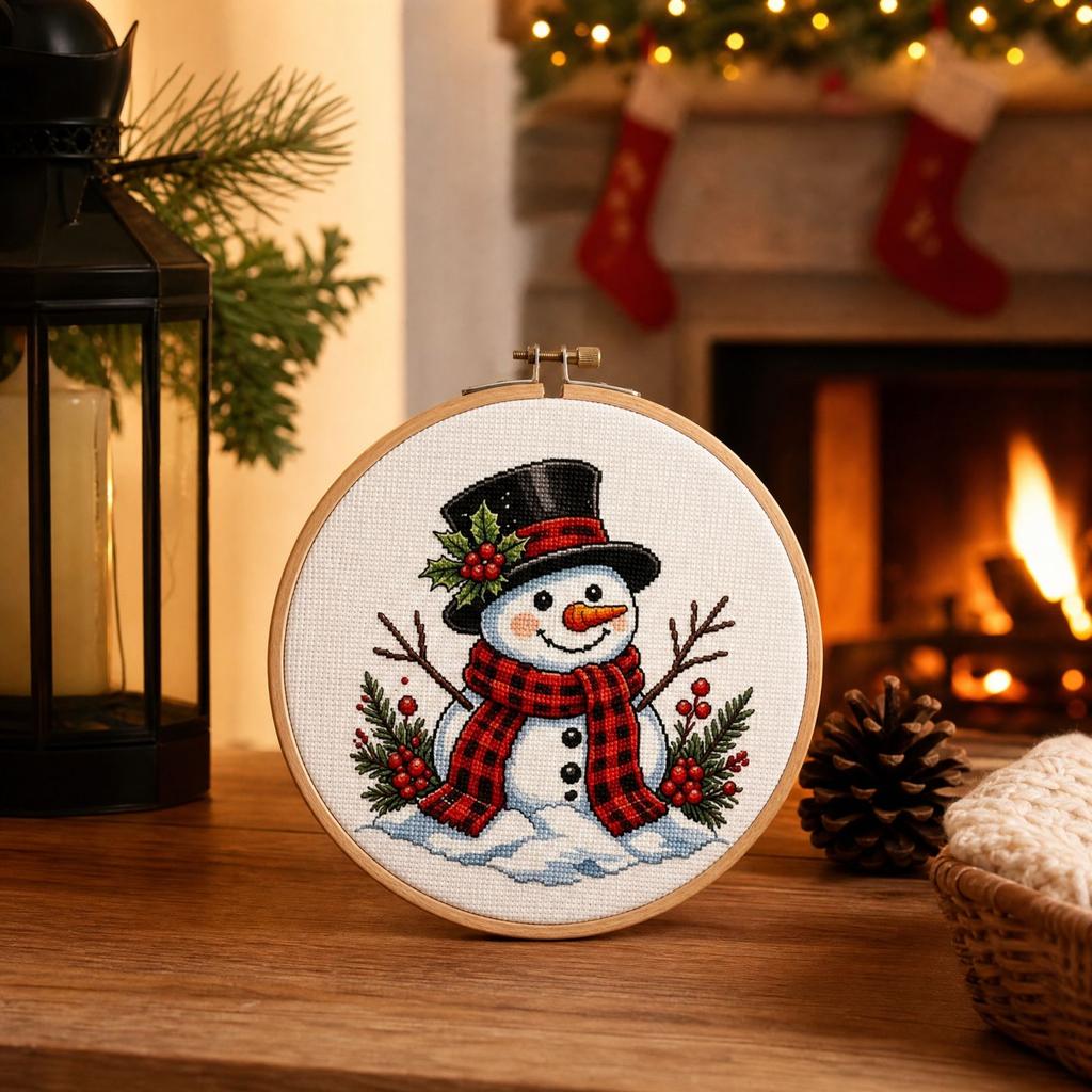 Christmas Cross Wall Decor, Room Fireplace Mantel Hanging Ornament for Home