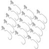 3Bag Crank Heads Hook Artificial Lure Bait Outdoor Sport Fishing Accessories