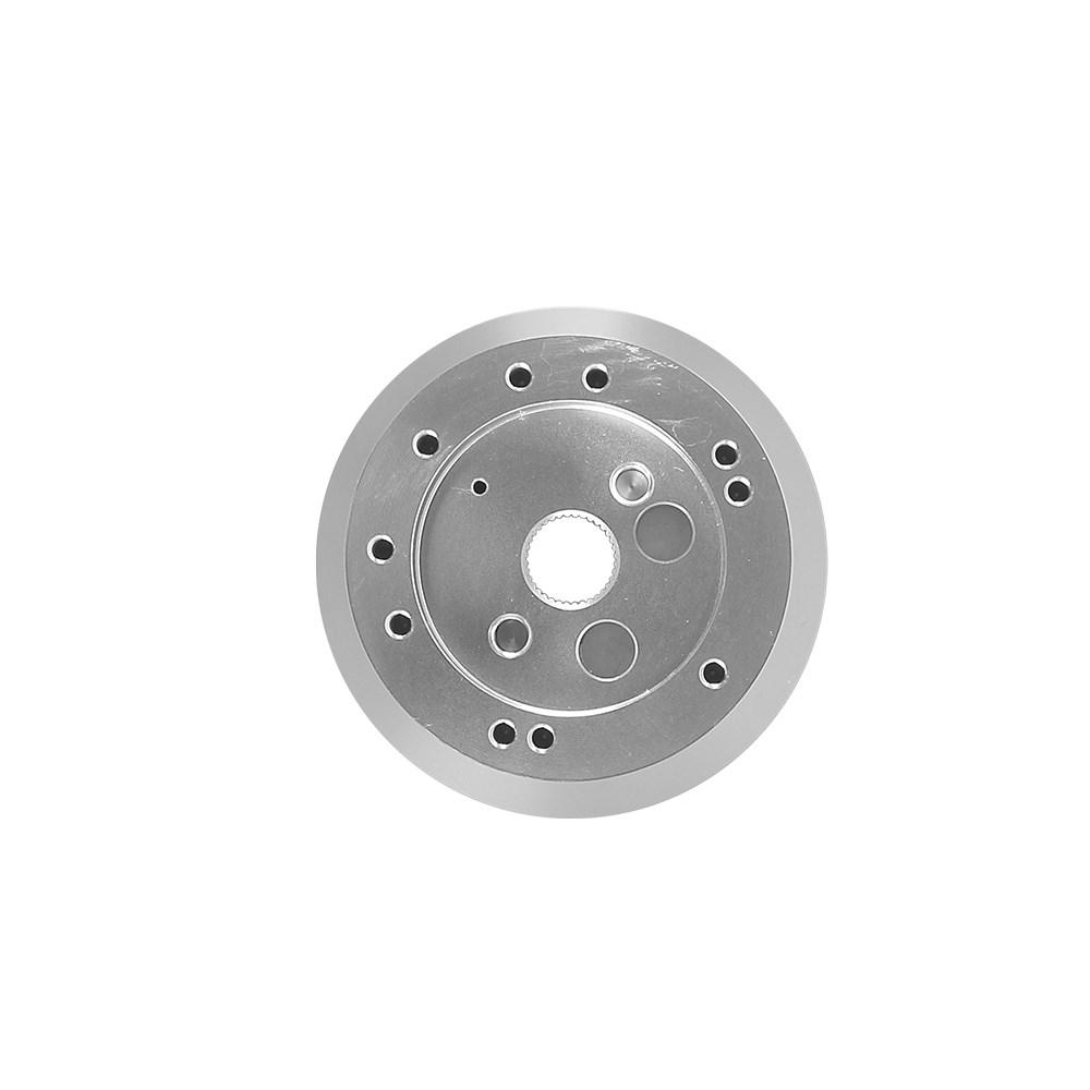 Car aluminum 5 & 6 Hole Steering Wheel Polished Short Hub Adapter Kit Interior Fits Steering Wheel Connector for Chevy GM