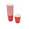 Gobelets en carton - EDEN - Lot de 20 - 23 cl - Rouge - Carton