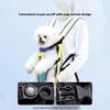 Canvas Dog Carrier Backpacks Adjustable Strap Cat Carrying Bag Pet Front Backpacks  Four Seasons