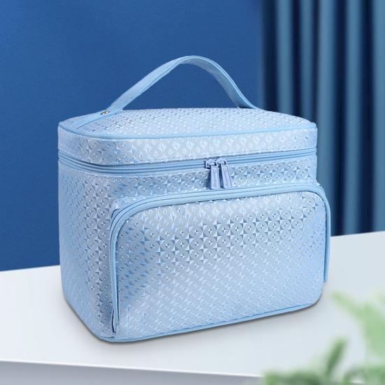 Kosmetická úložná taška Rukojeť Vodotěsný Polyester Lady Příslušenství Péče o pleť Mytí Kosmetický organizér Pouzdro na cesty