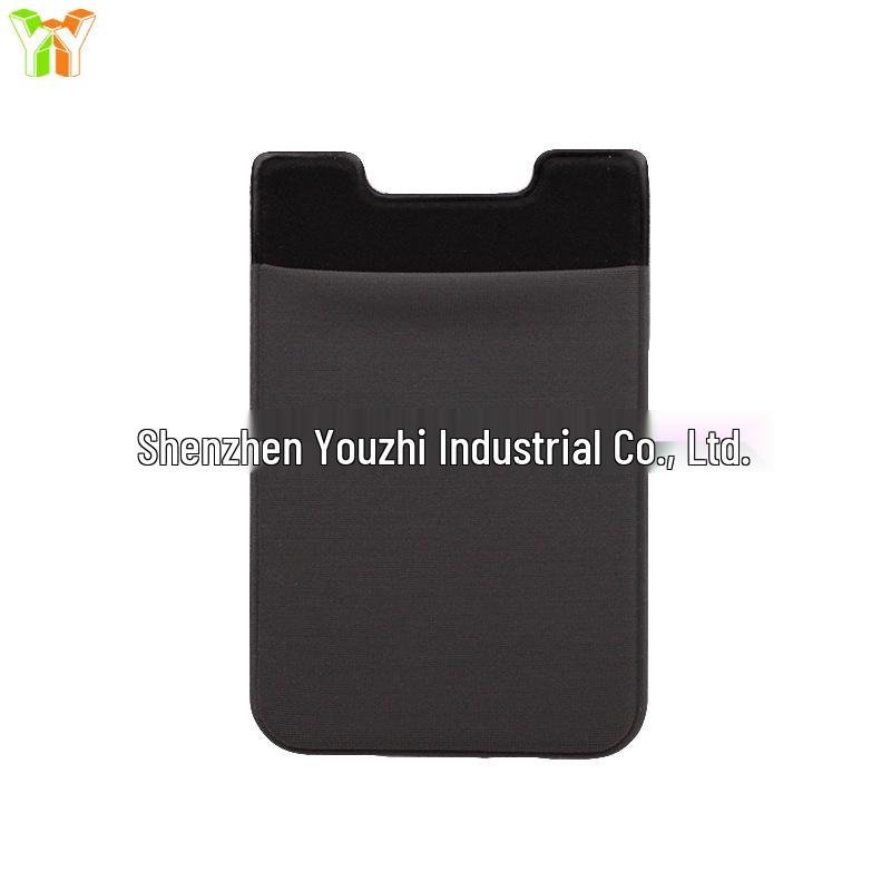 Back-Adhesive Card Holder for Phones – Compact, One-Piece Design for Credit & Bank Cards