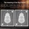 Double-Sided Acrylic Gourd Incense Mold for DIY Herbal Medicine Tablets