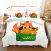 3D Print This Is Fine Bedding Set Single Twin Full Queen King Size Bed Set Aldult Kid Bedroom Duvetcover Sets 3D Anime Bed Sheet