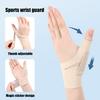 Sport Handledsstöd Senskida Smärtlindring Stukning Rehabilitering Ortos Ledstöd Tumskydd Män Kvinnor Vänster Höger Hand Handledsskena Wrap