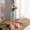 1 set Byggkloss Rosgren Gör-det-själv handgjorda färgglada blomblock Monteringsleksak Plast Blomväxter Dekoration Barn Vuxna Flickor Present