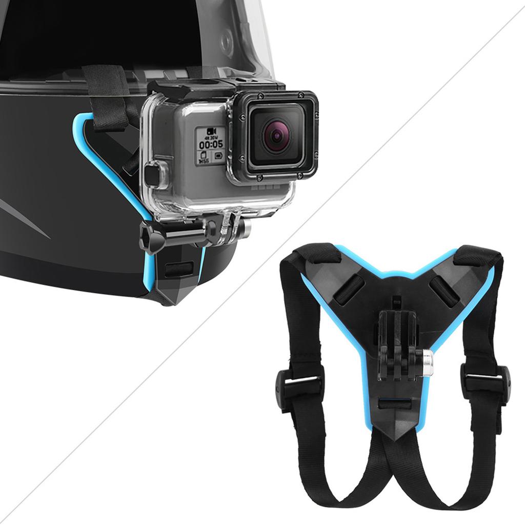 Motorcycle Helmet Front Chin Mount Bracket Holder for SJCAM for XiaoYi Action Camera