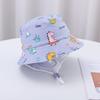 Kids Cartoon Bucket Hat Spring Summer Baby Sun Protection Cap Boys Girls UV Shield Outdoor Beach Fishing Hat