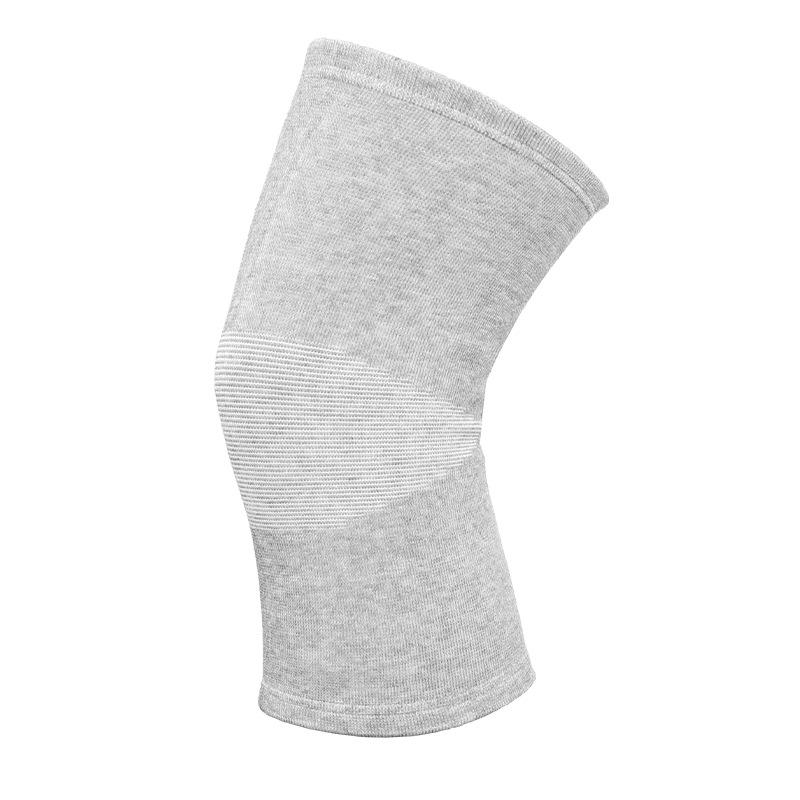 Bamboo Charcoal Knitted Thermal Knee Pads Leg Warmers Cold-Proof Basketball Cycling Air-Conditioned Rooms; Joint-Supporting