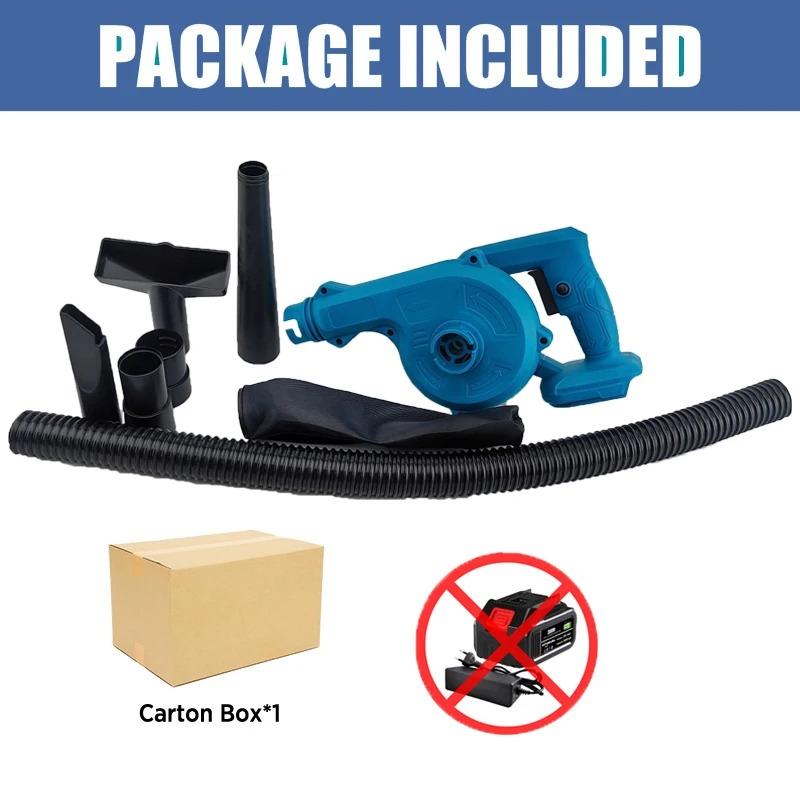 Electric Air Blower Garden Cordless Vacuum Cleaner Dust Computer Collector Handheld Power Tools For Battery