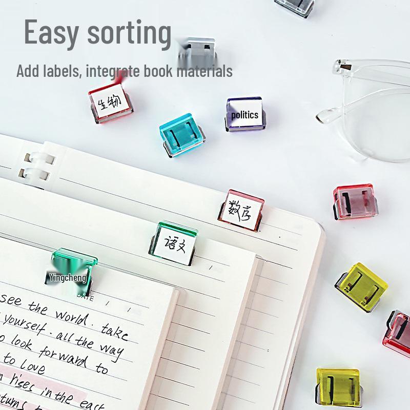 Transparent Multifunctional Clips for Student Papers and Storage