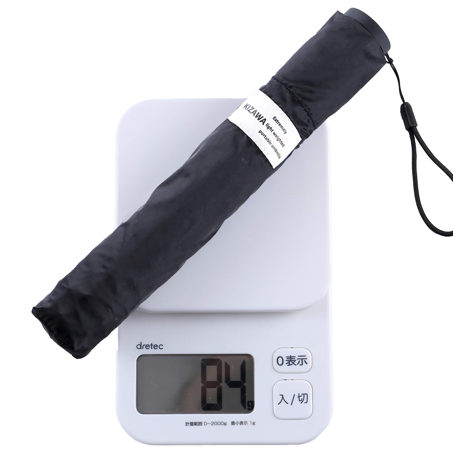 

Легчайший углеродный волоконный зонт-автомат KIZAWA для мужчин, водонепроницаемость уровня 5, портативный мини, идеально подходит для дождливой погоды, 5 зонтов 60 см, 84 г! Женщины,