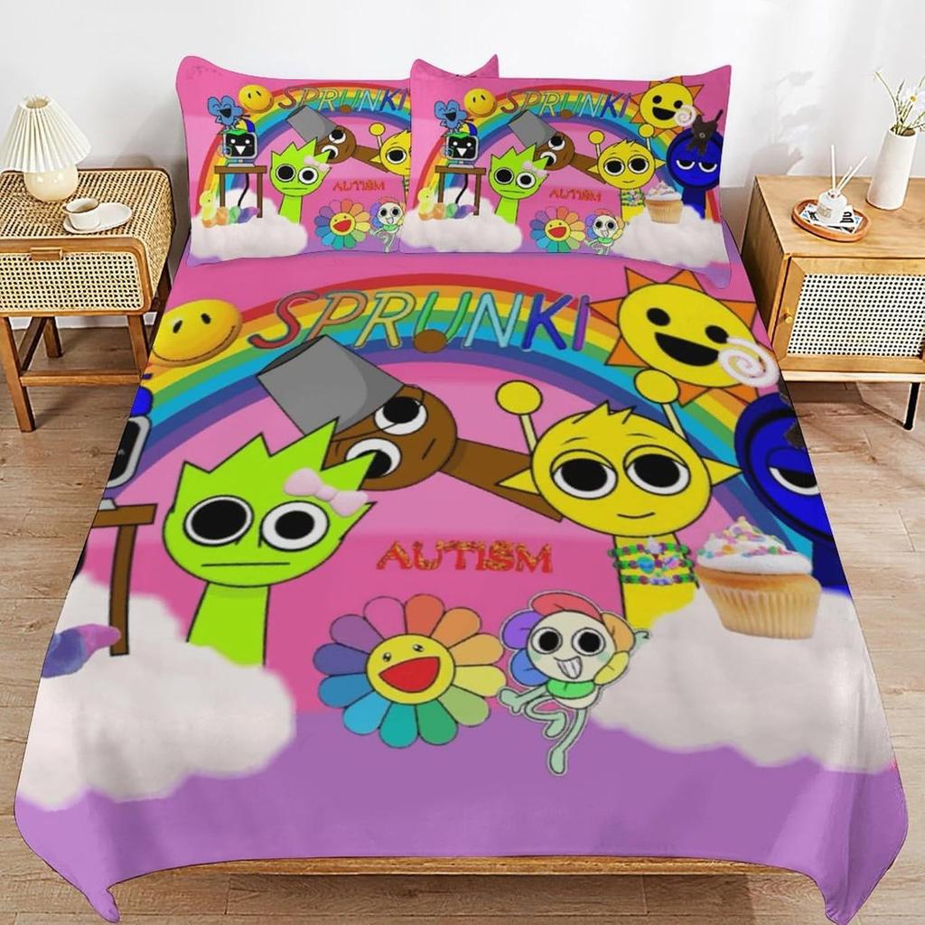Fashion Technology Printing, 3D Digital Printing, Bedding, Duvet Covers, Pillowcases, Three-piece Sets