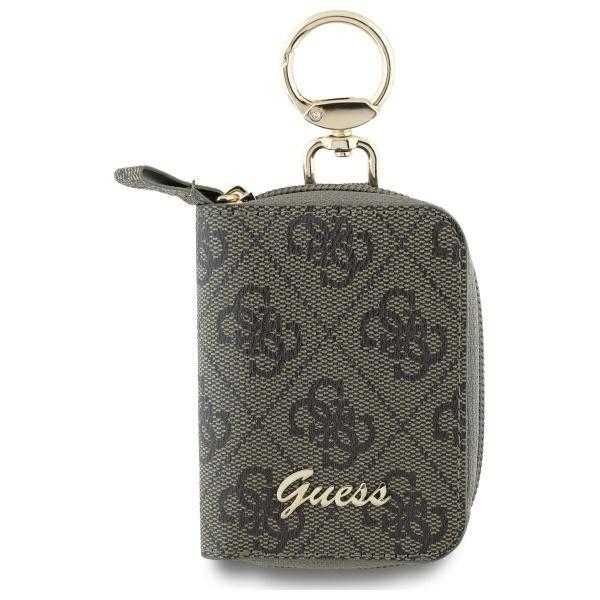 Guess Cable Pouch Guabp4Dptw Pouch For Cable Brown/Brown 4G Triangle