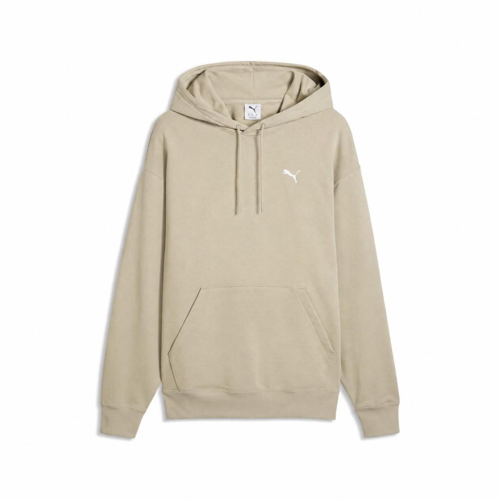 Men's hoodie Puma WARDROBE ESS RELAXED TR beige 62964861 size XL