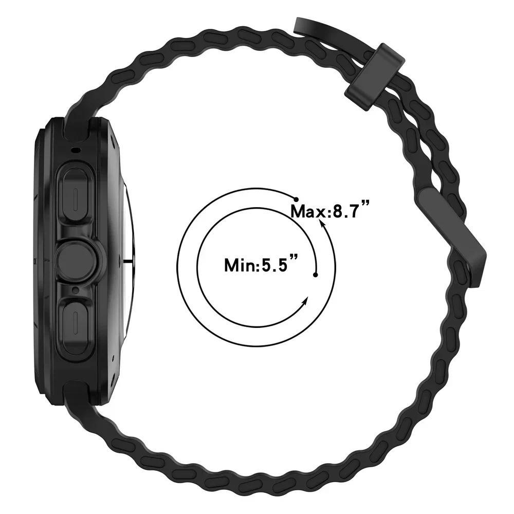 Armbänder Silikonarmband Für Samsung Galaxy Watch Ultra Band Uhr 7 Ultra 47mm Armband Ersatz Correa SM-L705 Gürtel Uhrenarmbänder