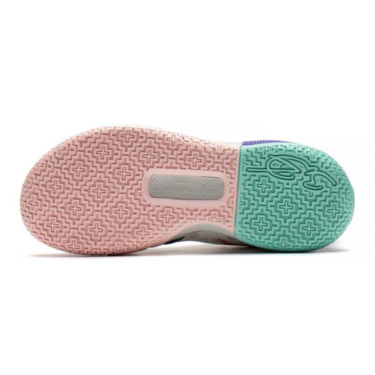 New LiNing All City 10 All City 10 Low Top Basketball Shoes White Teenagers ABPS017-2