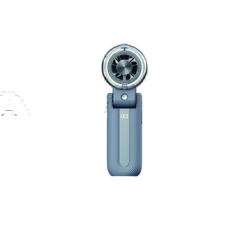 Portable Handheld Misting Fan Ice Cooling Fan Semiconductor Compressed Air Humidifier USB Folding Fan 3600mAh Summer Gift