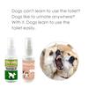 Dog Spray Inducer (Inedible, 30ml) Dog Toilet Training Puppy Positioning Defecation