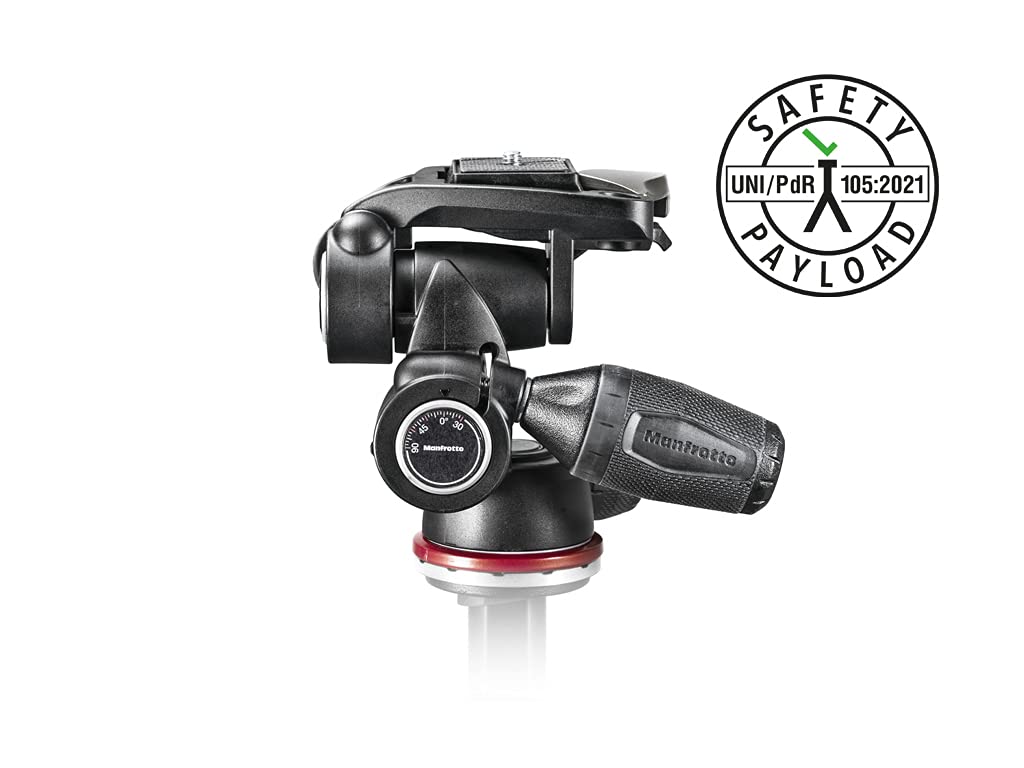 Manfrotto Basic Pan Head 804 Adapt with Quick Release Plate 3-Way (MH804-3W)