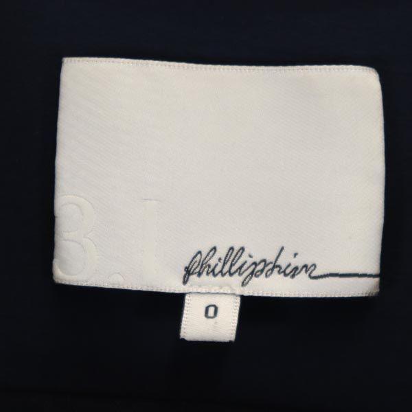 3.1 Phillip Lim Short Sleeve One Piece Dark Blue Women Used