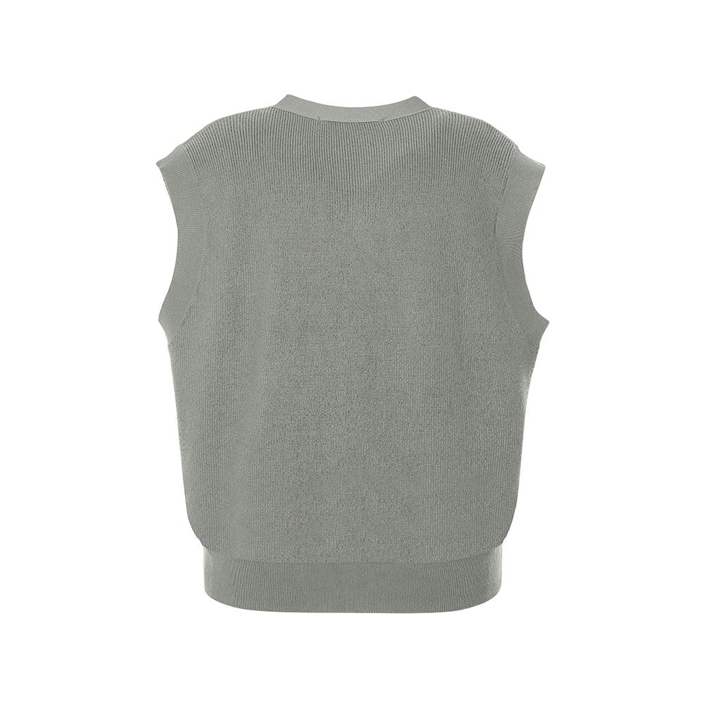 SOUP V-Neck Knit Vest (Oy9Vkc0)