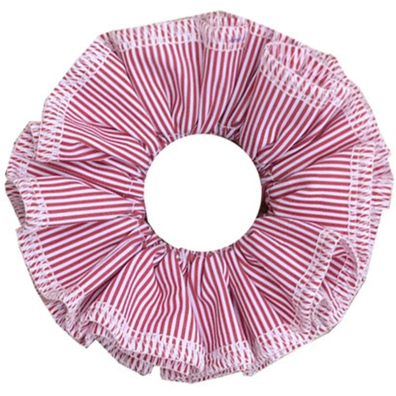 

Ruched Hair Rope Hair Bun Scrunchies Elastic Hair Rope Big Hair Scrunchy Vintage HairBands Female Accessories