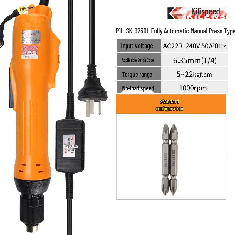 Qili Su Hand-Press Electric Screwdriver 3200/6200L/6600P/8000L