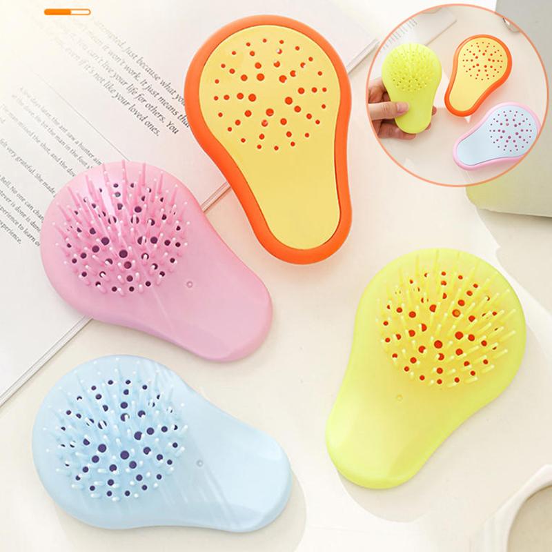Anti-Static Hair Brush and Scalp Massager Dual-Function Comb for Scalp Care Meridian Stimulation, and Hair Styling