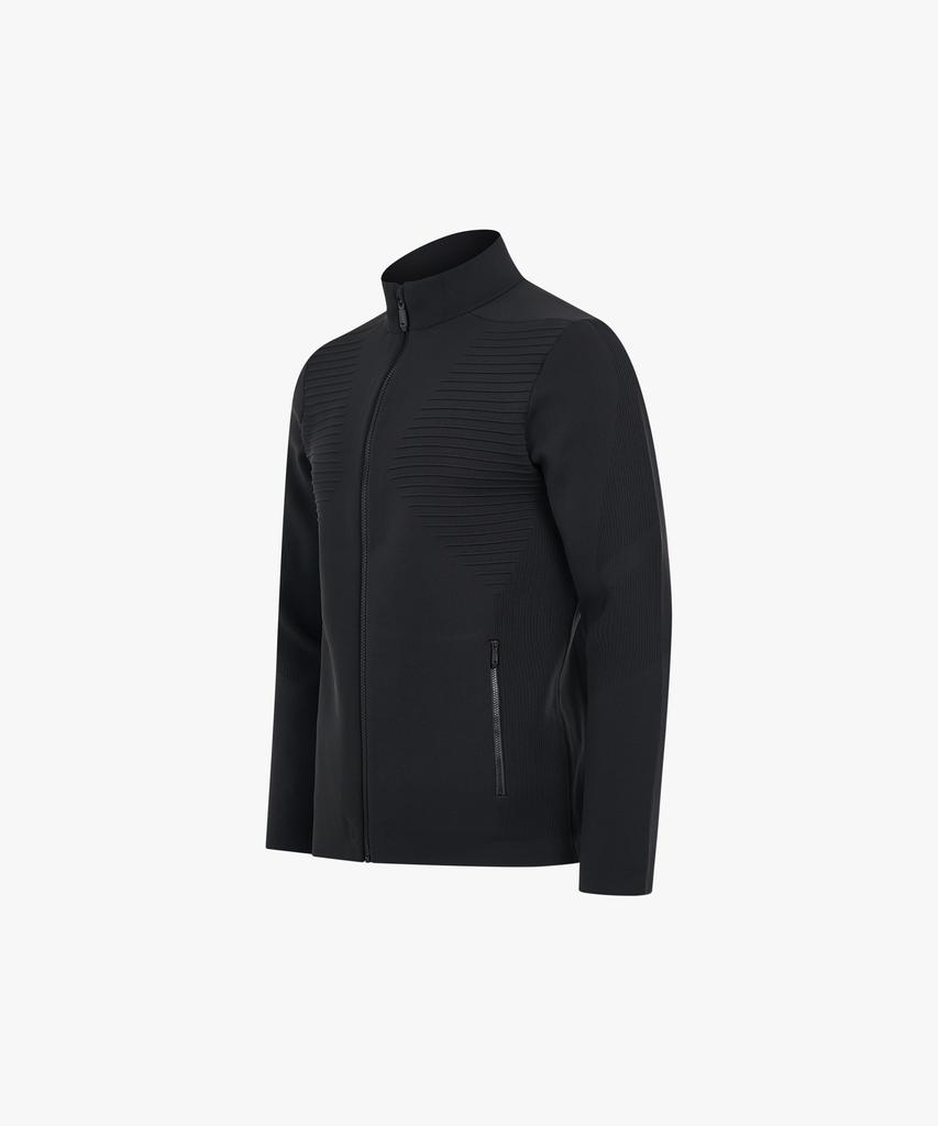 Spyder Men'S 4-Way Stretch Lightweight Sweater Zip-Up Spjwcnft204Mblk