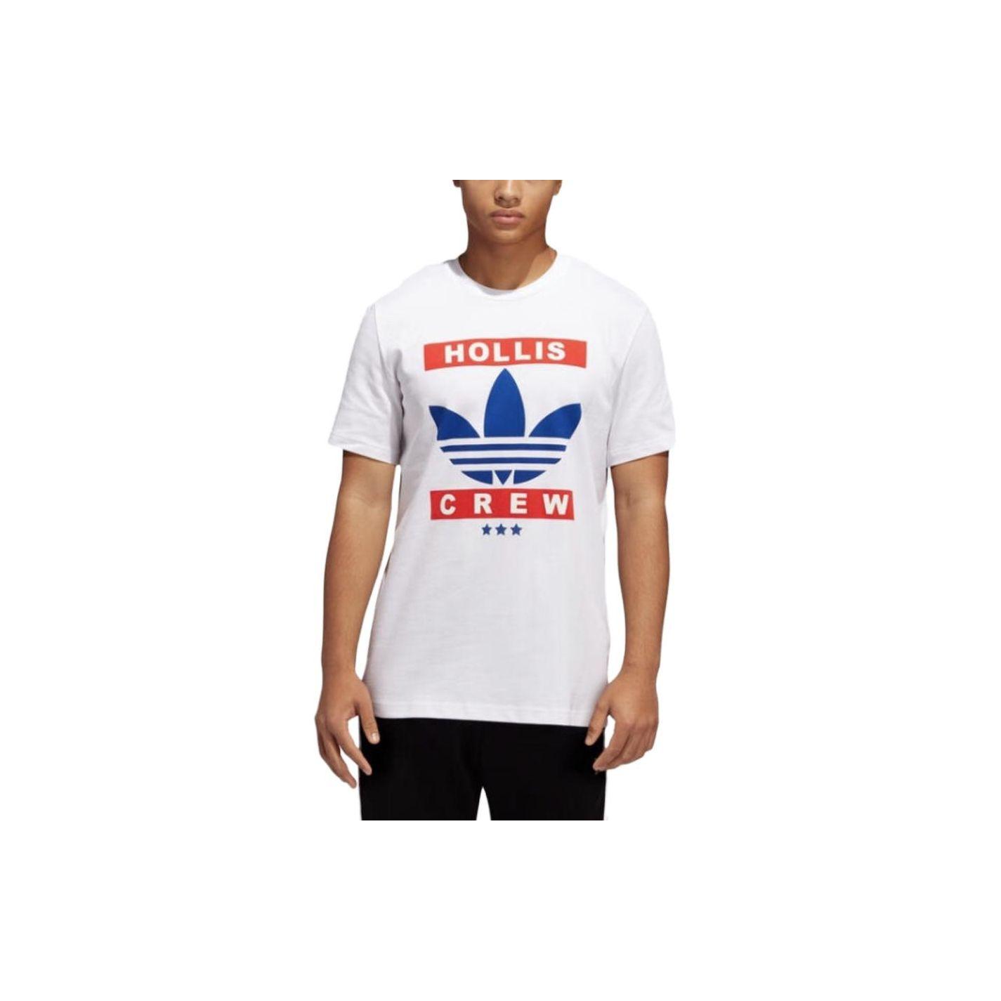 Adidas Originals Adidas Originals X RUN DMC Футболки Мужские Белый Круглый вырез Умеренный Другое GN5927 M