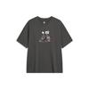 Li Ning BADFIVE T-Shirts Unisex Rabe Rundhals Mittlere gerade Passform AHST915-3