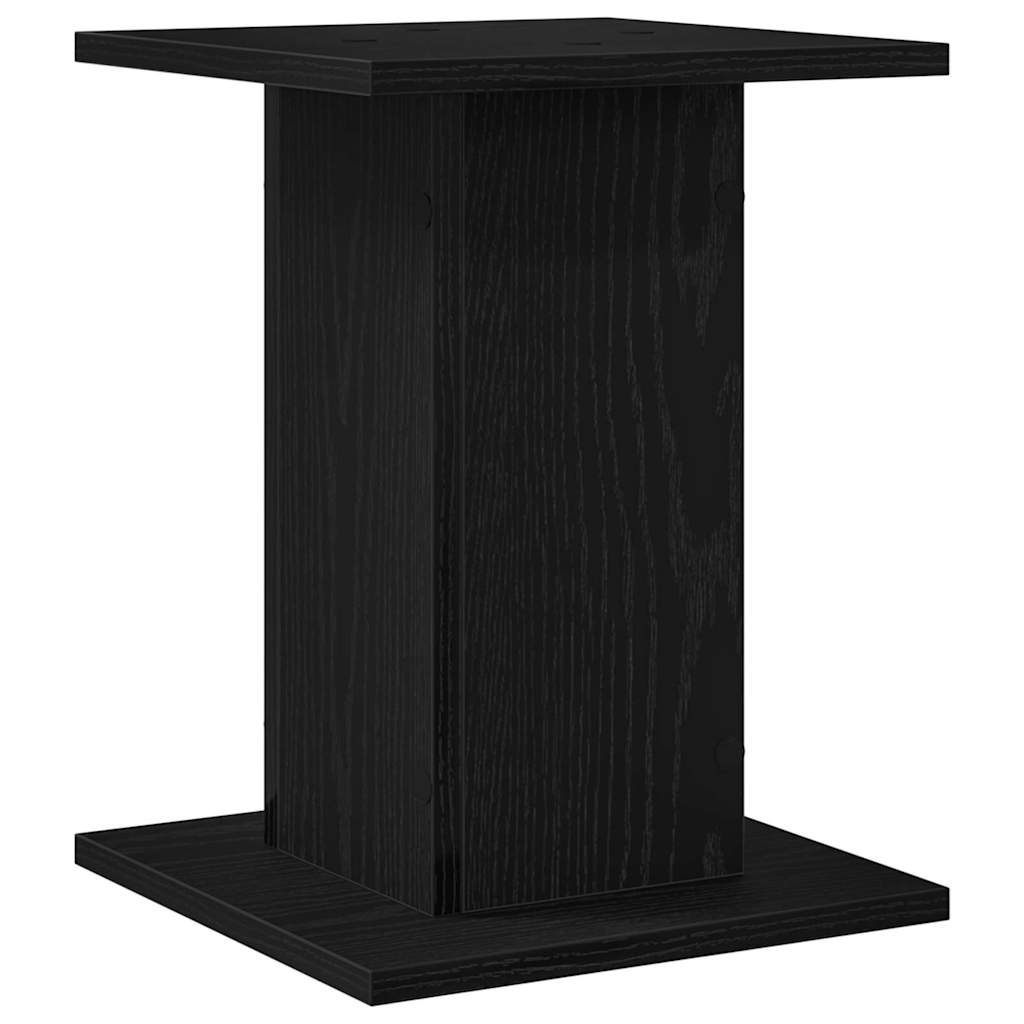 Speaker Stands 2 pcs Black Oak Effect 30 x 30 x 40 cm