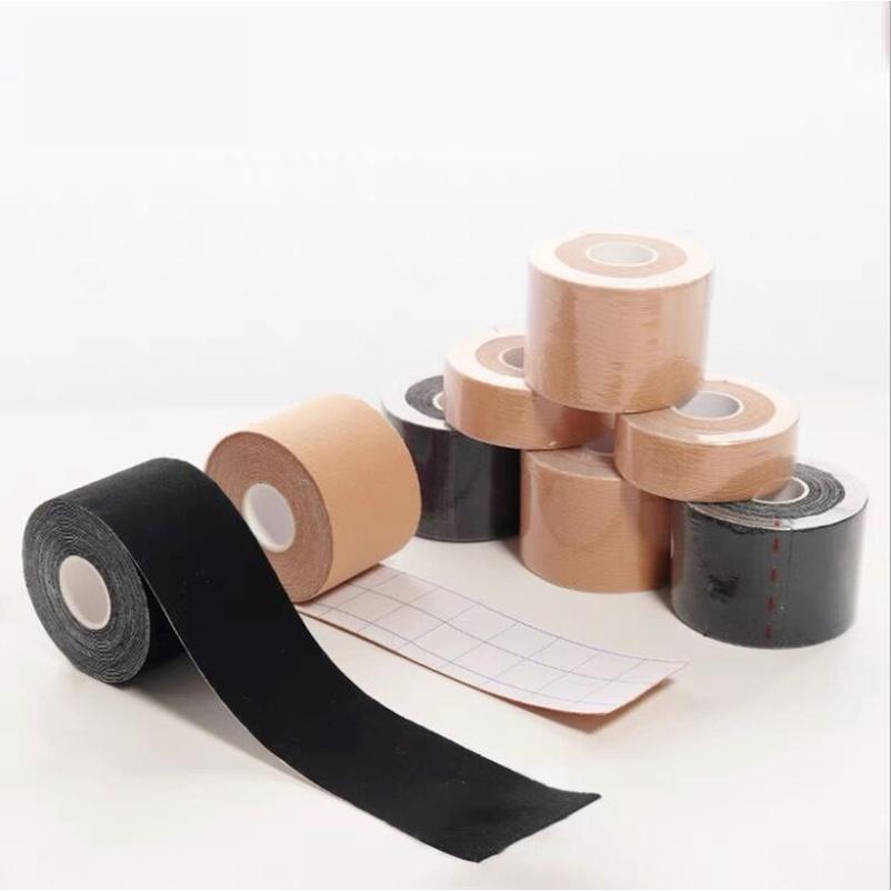 FINETOO Bandă impermeabilă pentru sâni DIY femei mamelon Push Up sutien fără bretele Lifting 1 rolă 500 cm mamelon