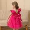 European & American Style Mesh Tulle Princess Dress for Girls