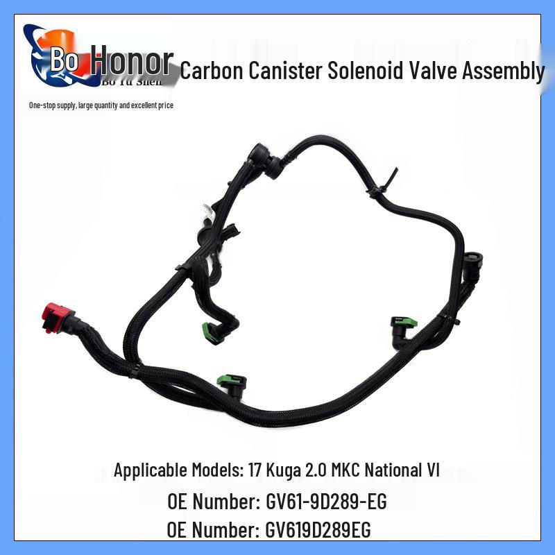 Ford Lincoln MKC Kuga 17 Carbon Canister Solenoid Valve Assembly GV61-9D289