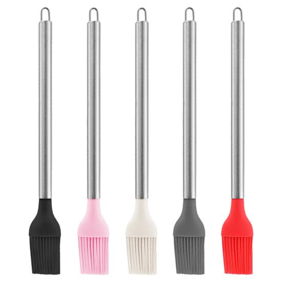 Silicone Basting Brush for Cooking Heat Resistant Pastry Brushes Spread Oil Sauce Butter BBQ Baking Grilling Tool Kitchen Gadgets