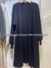 Women's Medium-Length Knit Cardigan - Spring/Autumn, Solid Color, Korean Style, Fashionable Loose Fit