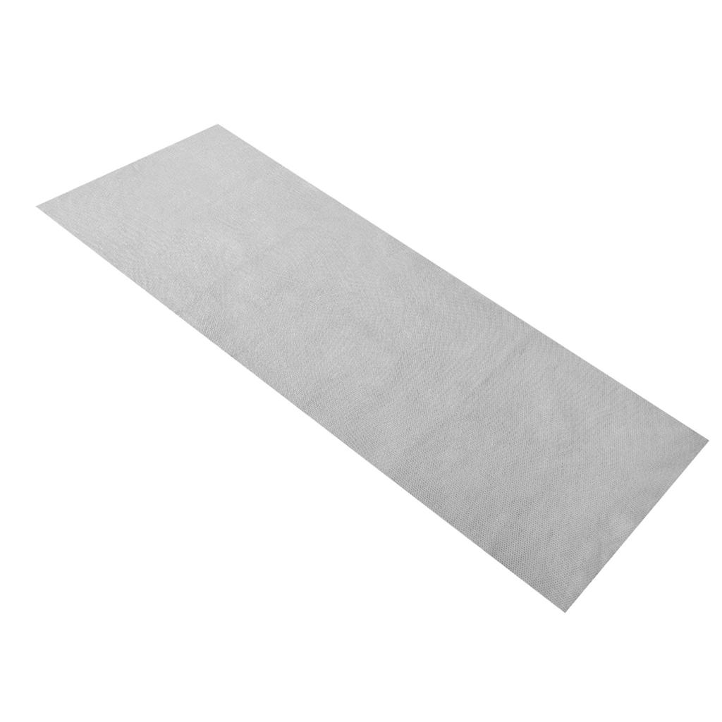 1,4 m x 0,5 m Stoff Staubdicht Schutzhülle Stereo o Lautsprecher Mesh Grill Tuch Grau