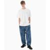 Uneven Dyed Sweatpant Blue