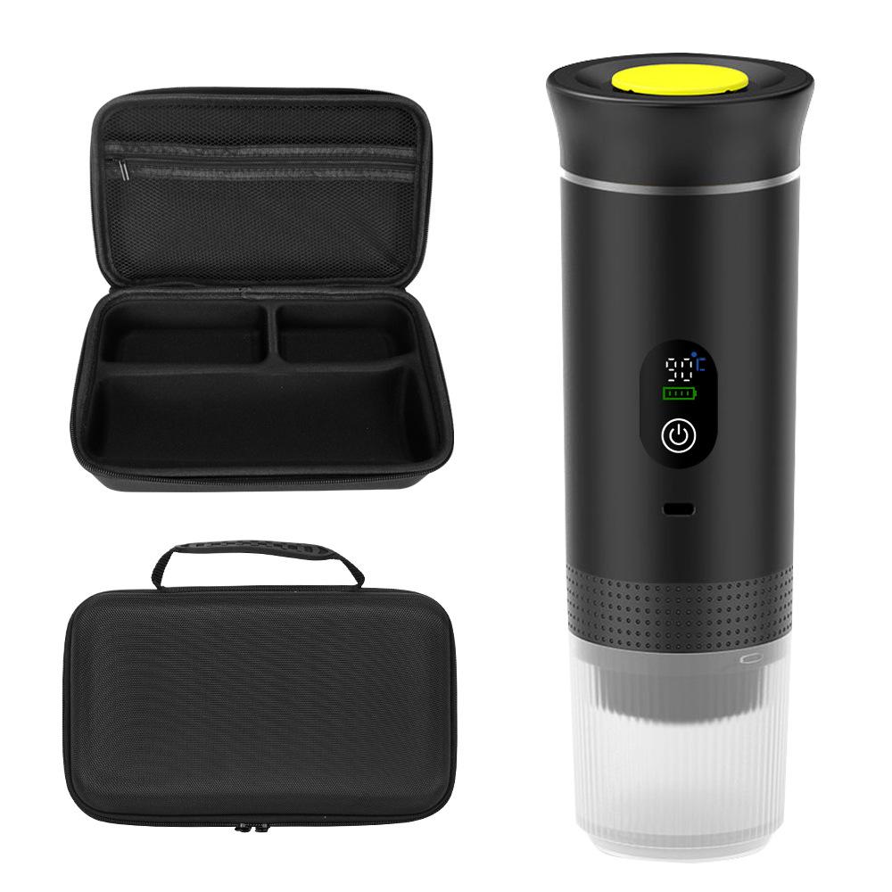 Meiyishi Tragbare Espresso-Kapsel-Kaffeemaschine - 3-in-1 Outdoor Beheiztes Ladegerät