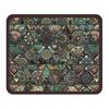 huaqianguhh Bohemian Dish Drying Mat, Super Absorbent Diatomaceous Earth Drainer Non-Slip Colorful Ethnic Heat Insulation Mat for Kitchen Counter