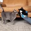 Katzen-Wrestling-Handpuppe Mit Schützender Polsterung Weiches Plüsch-Katzen-Wrestle-Spielzeug Tier-Handhandschuh Interaktives Spiel Katzen-Spielzeug