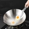 ZISIZ Stainless Steel Wok