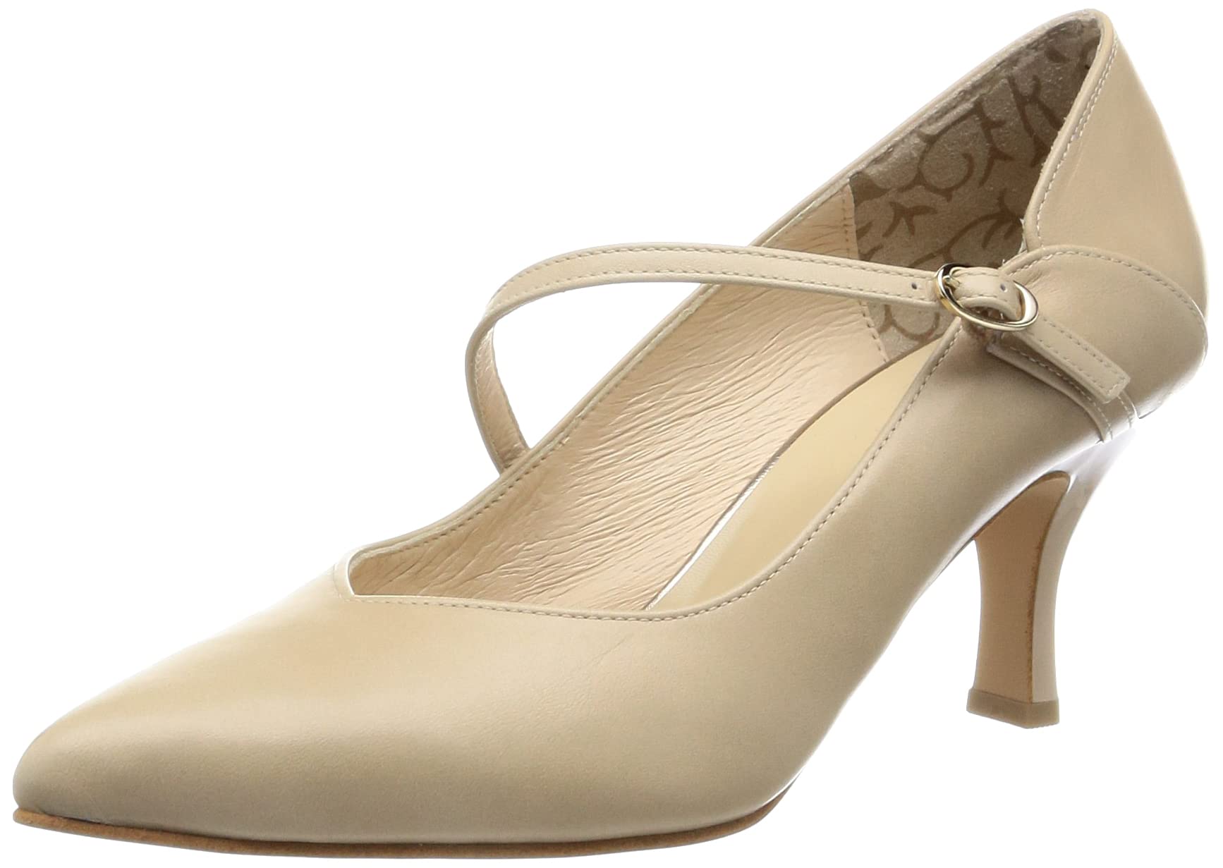 

HIMIKO/Himiko/Pointed Toe Strap Pumps/631111 Beige 230