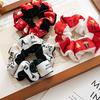 Moeruruya Cute Christmas Hair Hair Elegant Hair Set of Christmas Scrunchies for Ties, Ornaments, Accessories, 4, Women, #2