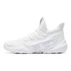 Anta Comfortable Versatile Shock Absorbing Non-Slip Wear-Resistant Breathable Low-Top Retro Casual Shoes Men sneaker White Gray 91911123-1
