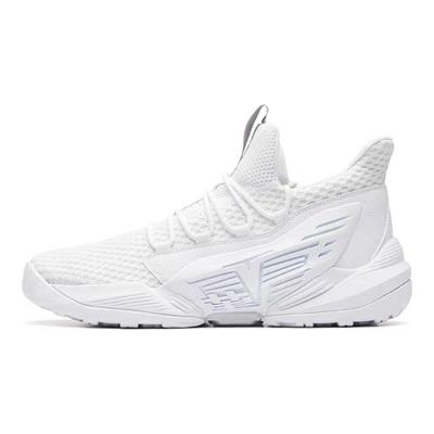Comfortable Versatile Shock Absorbing Non-Slip Wear-Resistant Breathable Low-Top Retro Casual Shoes Men Sneaker White Gray 91911123-1